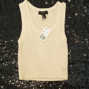 Natural/ tan crop sweater. 🤑